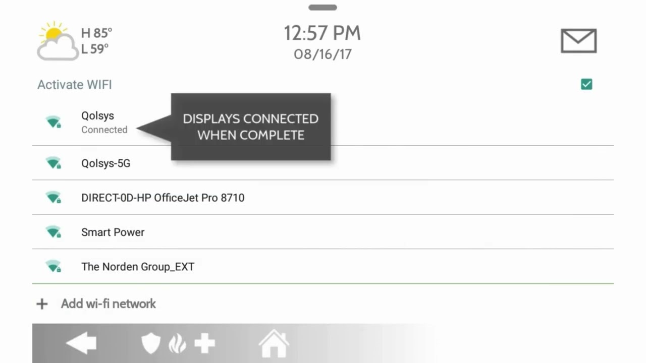How to Connect Your IQ Panel to Wi-Fi