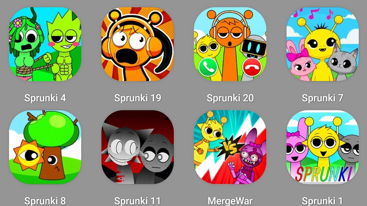 Incredibox Sprunki: Phase 1 - 8 But Ocs Version (Best Mod)