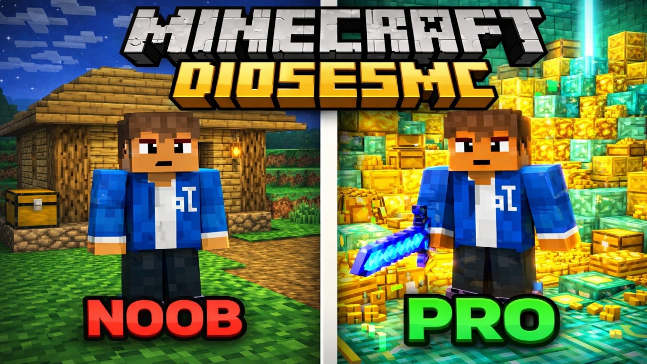 Pasé de NOOB a PRO en DiosesMC