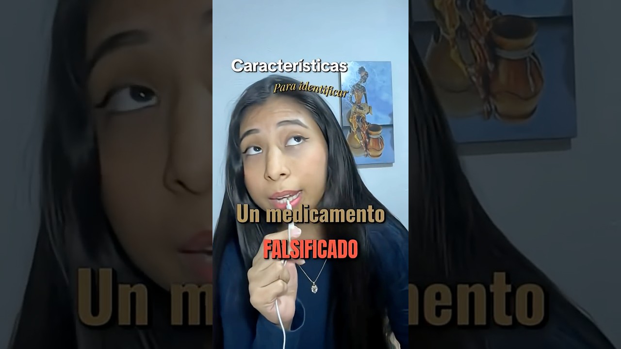 Medicamentos falsificados 🔍  