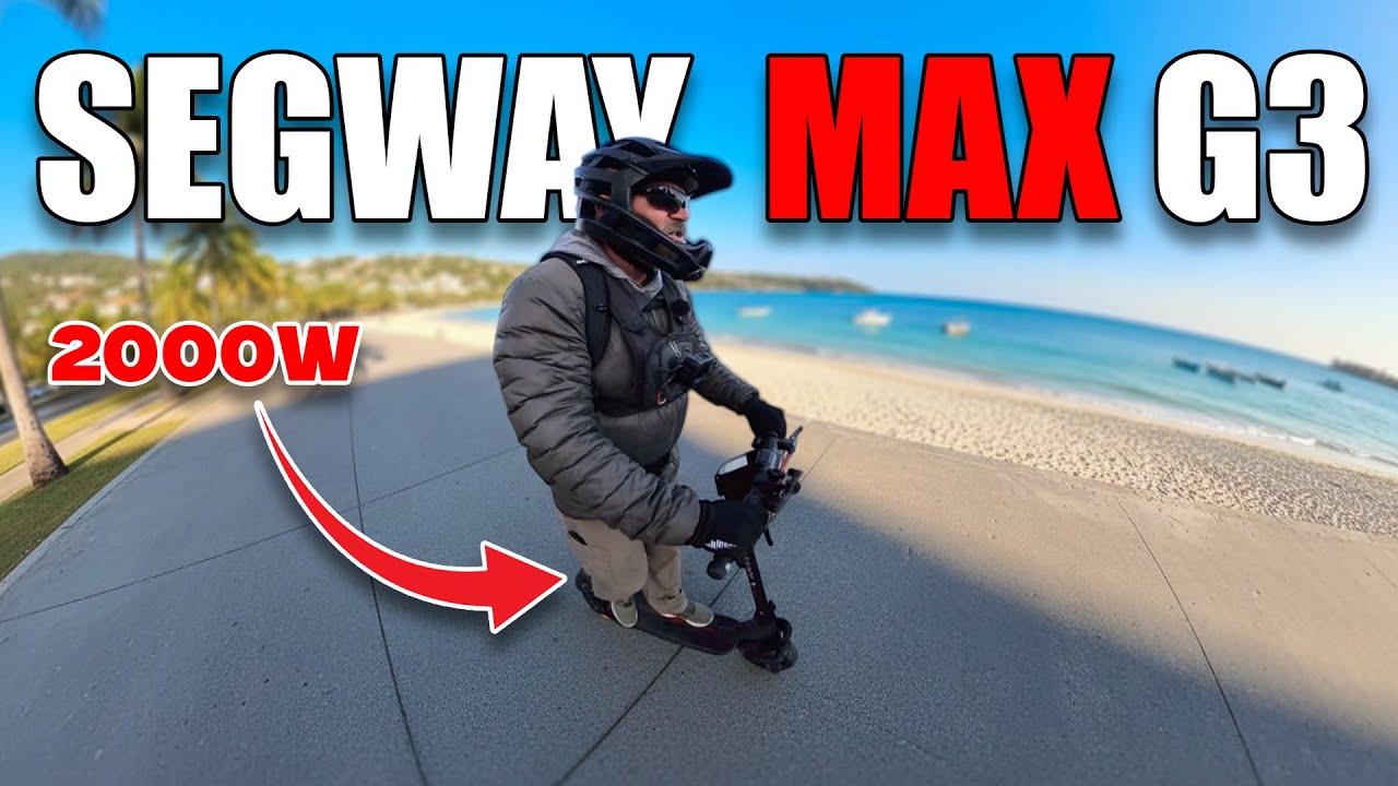 Самый подробный обзор Segway Max G3, который вы найдете