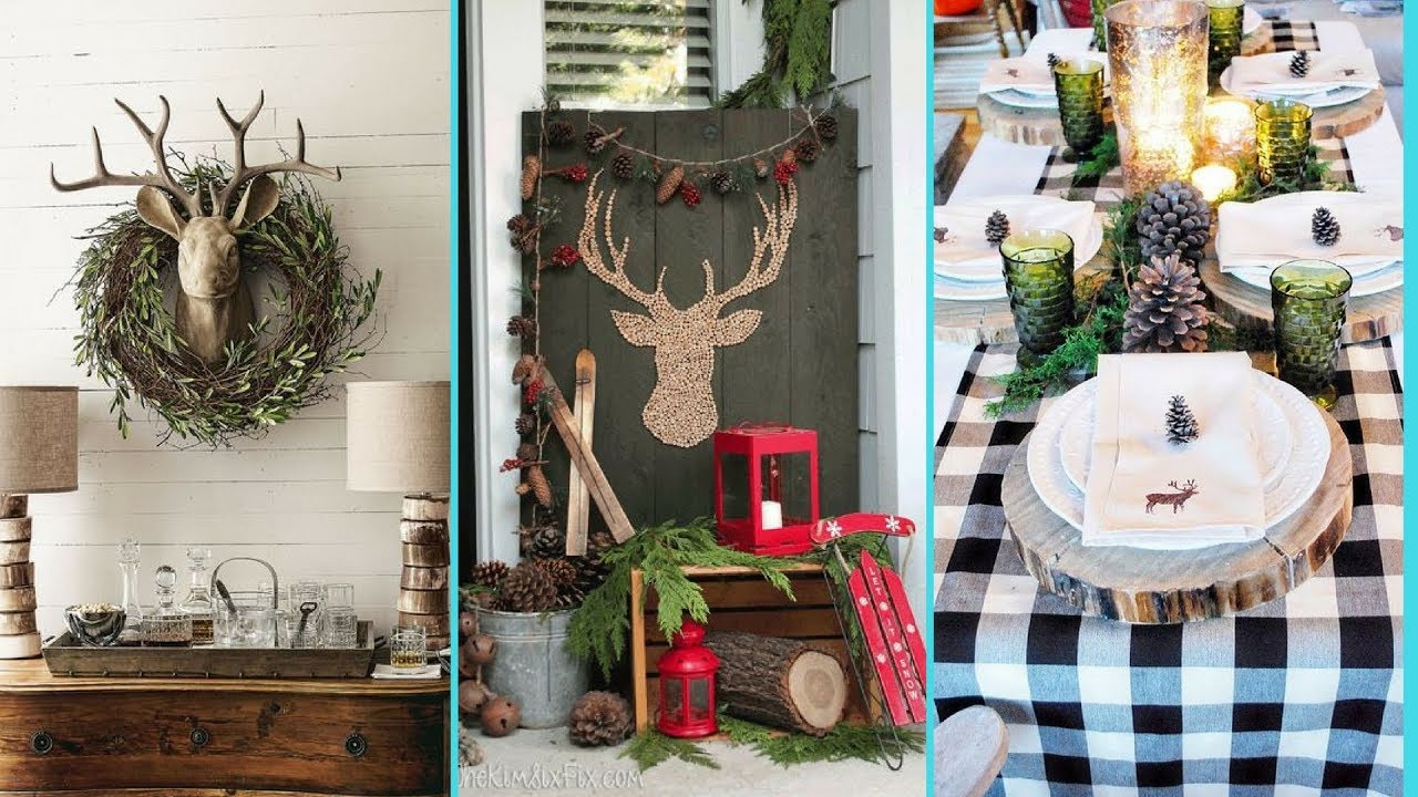 ❤ DIY Rustic Shabby chic style Winter decor Ideas ❤ | Home decor & Interior design| Flamingo Mango|