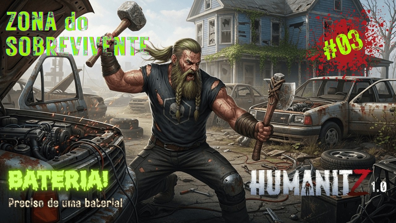 HumanitZ 1.0 Cap.03: Sucateamento e Emboscada! Björn em Busca de Recursos.