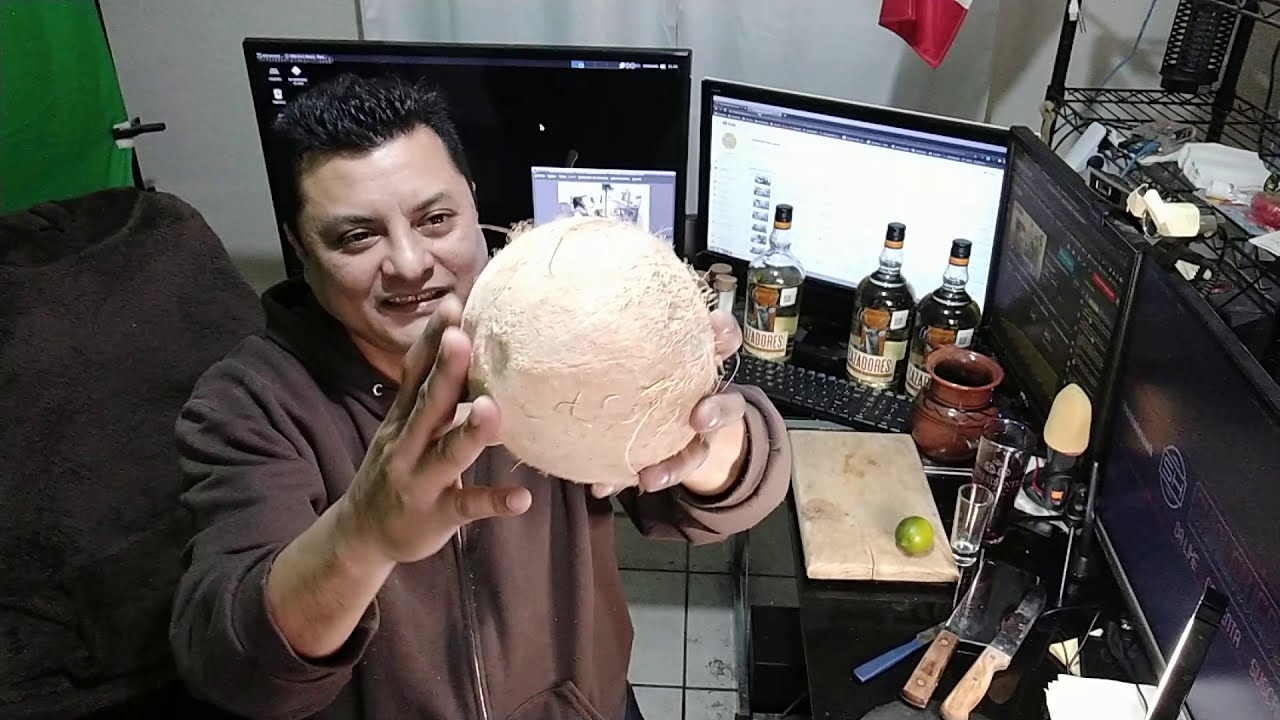 TUTORIAL Para Abrir Un Coco Realizando Un Recipiente Para Futuras Recetas De Cocina Con Coconut Epic