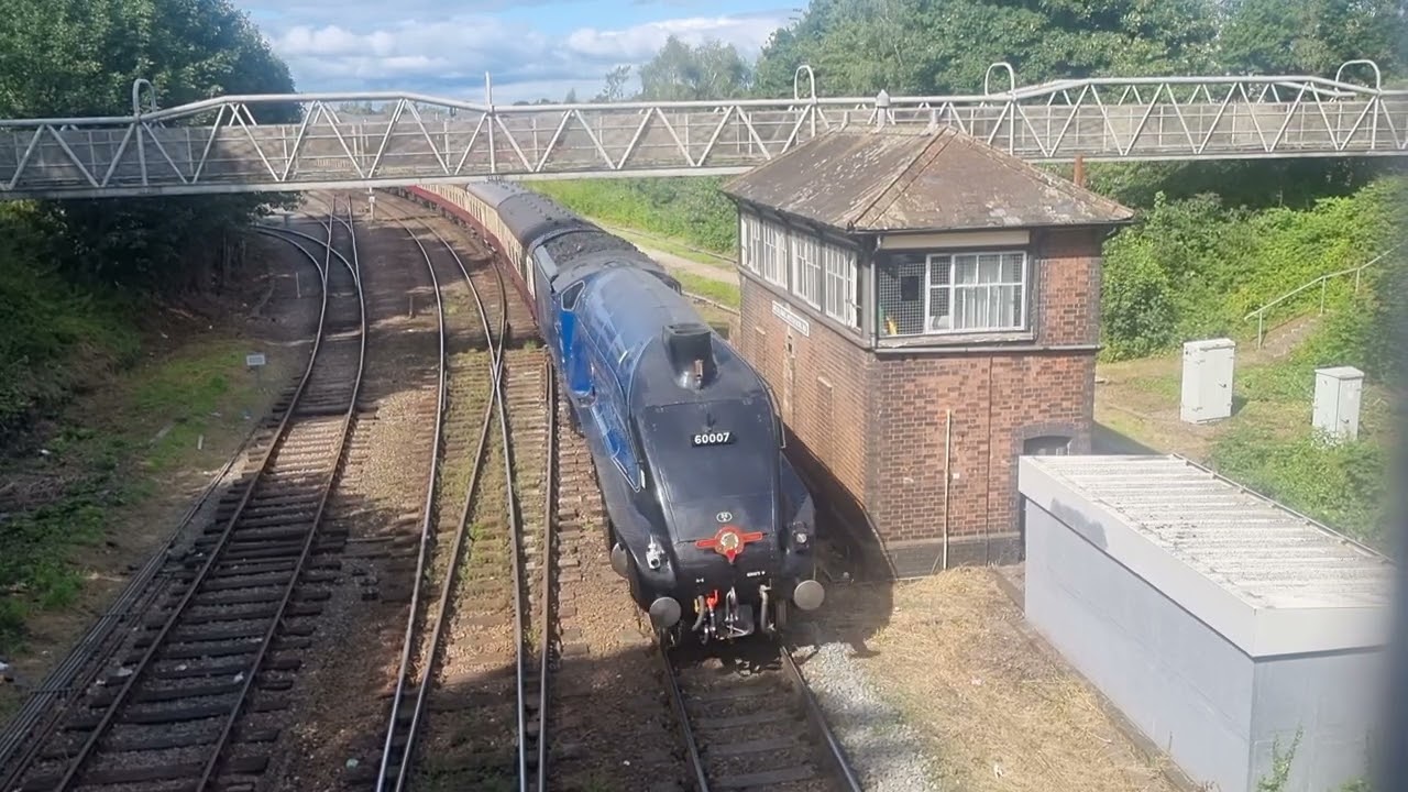 LNER A4 No. 60007 Sir Nigel Gresley, Welsh Marches Express