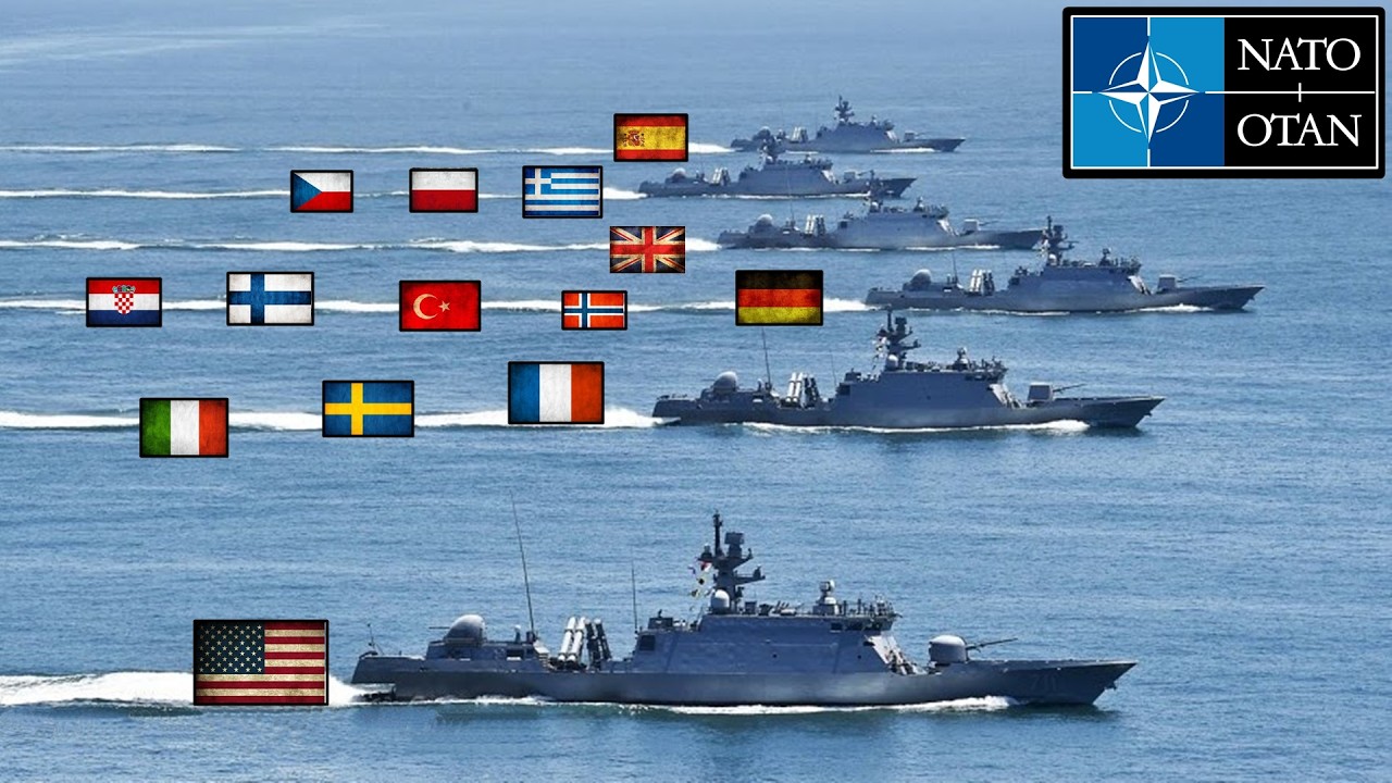 26 сильнейших флотов НАТО | Вы будете удивлены | 2025