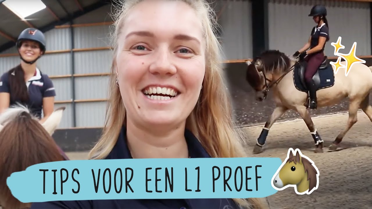 TIPS voor het rijden van een L1 Proef | #30 | HorseFitShop