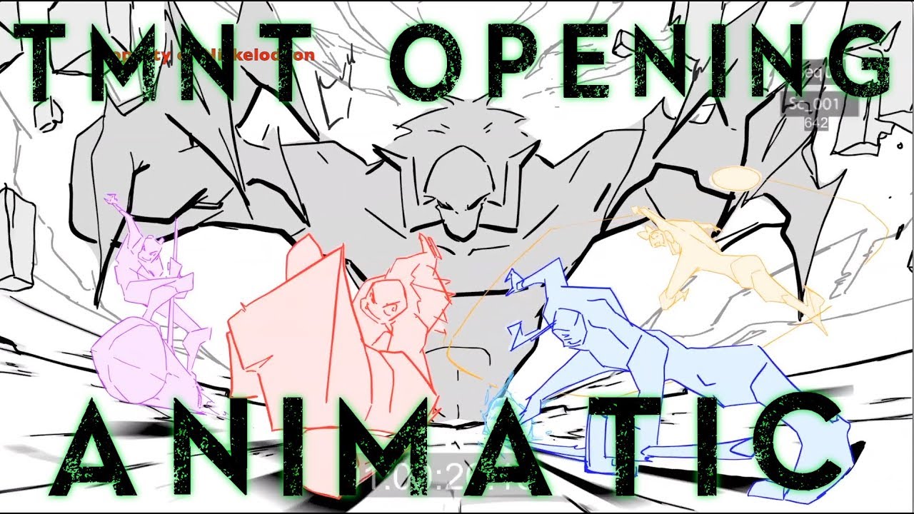Rise of the Teenage Mutant Ninja Turtles Opening Theme Animatic