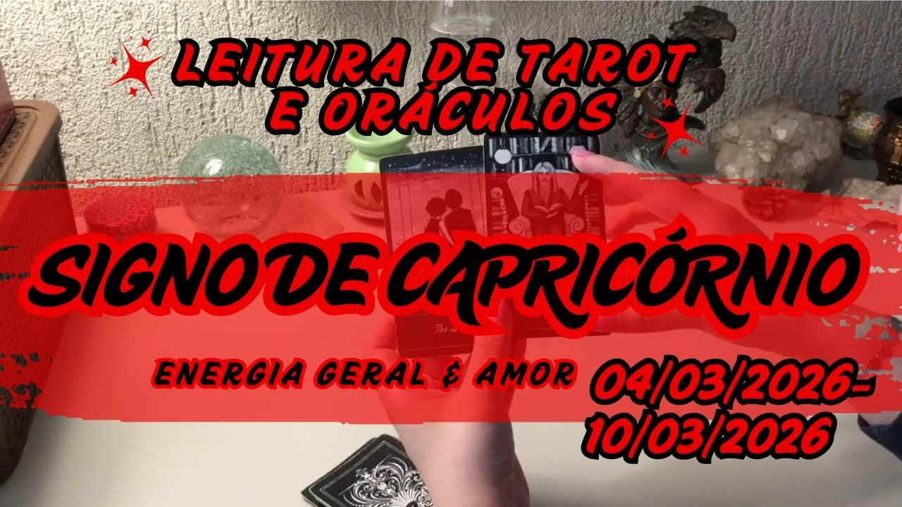 🌕CAPRICÓRNIO🌑Escute a sua intuição! Cuidado ao julgar alguém que gosta de você.