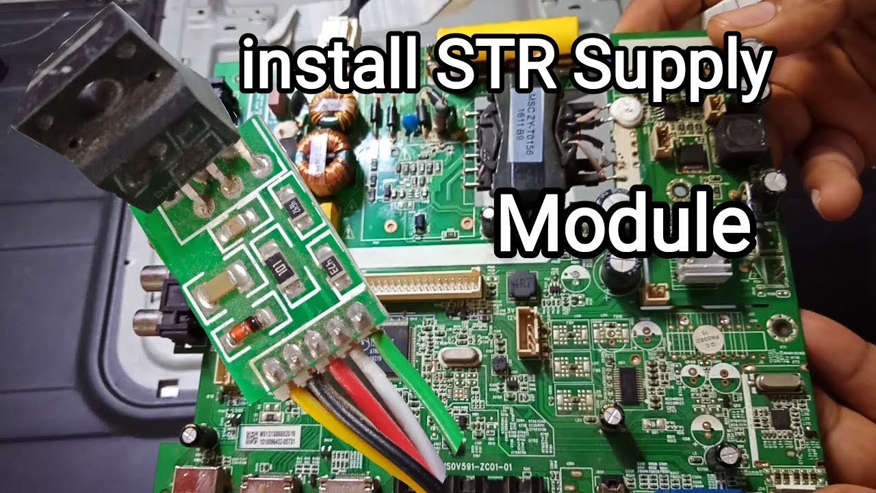 How To Install STR Power Supply 5 Wire Module in Tamil