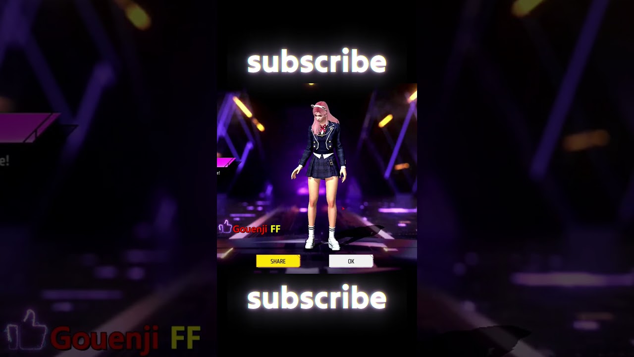 Trend Academy Bundle | Free Fire #shorts #freefire #bundle #gouenjiff