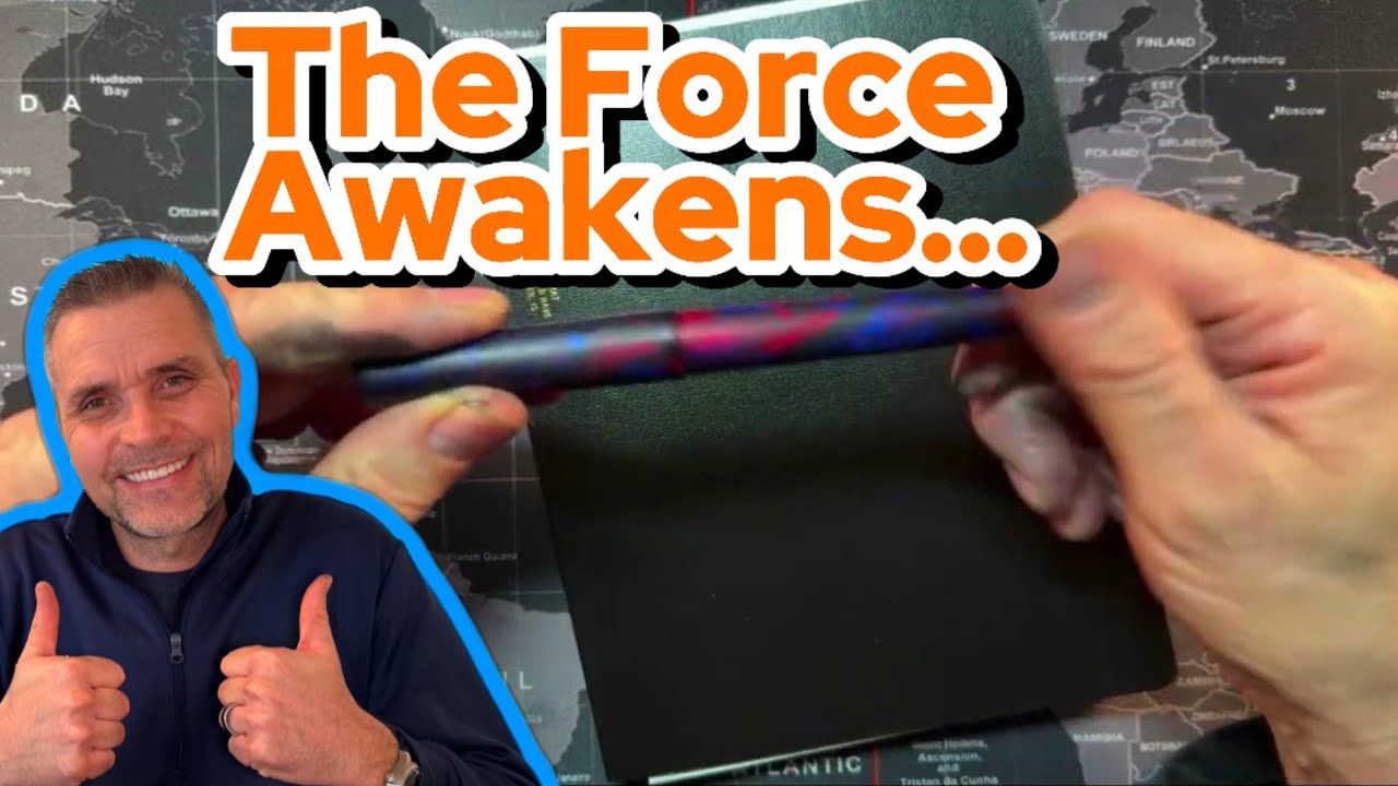 Review of my custom Just Turnings “The Force Awakens” Fountain Pen