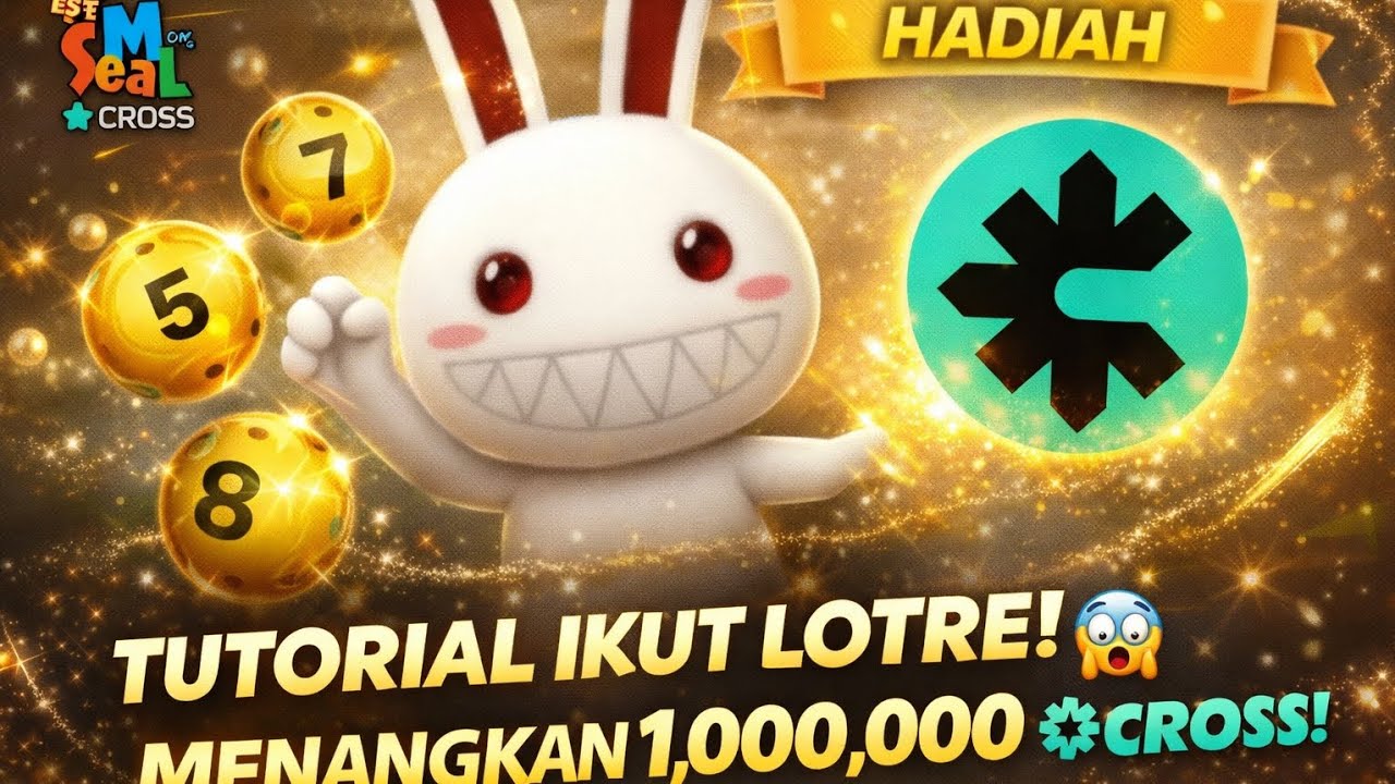 TUTORIAL IKUT LOTRE SEAL M ON CROSS 🎉 Hadiah 1.000.000 CROSS?!