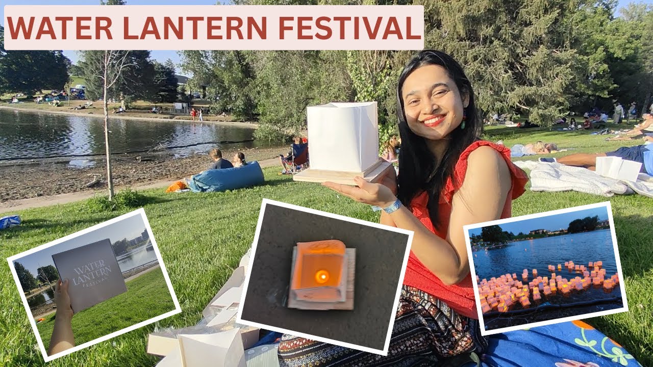 Aaj Ki Yeh Shaam ✨🕯️💫 | Water Lantern Festival Vlog | Peaceful & Magical