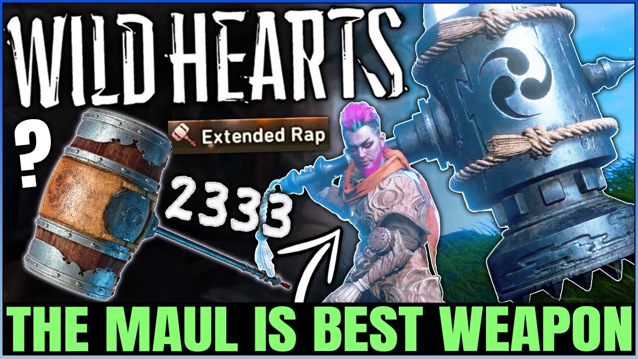 Ultimate Maul Guide - Best Combos & Karakuri Tricks - Tips & Weapon & Armor Skills - Wild Hearts!