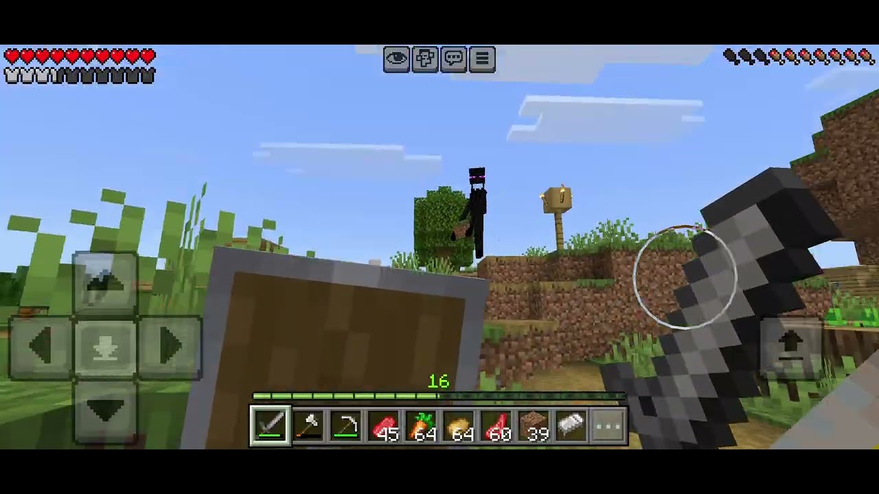 Minecraft (Golem haytımı kurtardı) #oyunumadokunma 