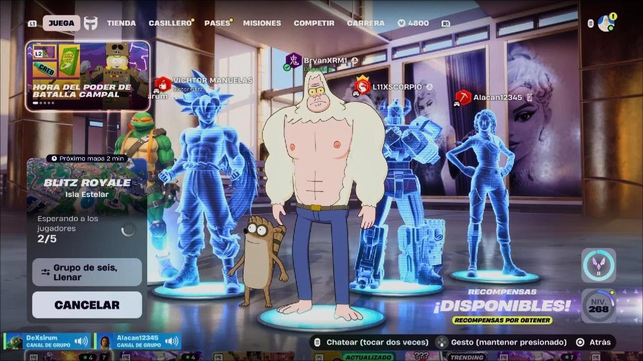 Fortnite Blitz Desmadre con los pibes xd