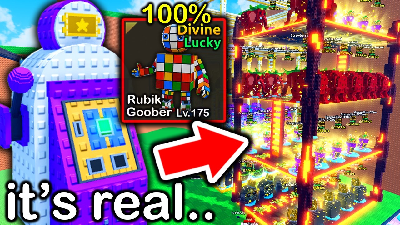 Using SECRET For 100% DIVINE BRAINROTS in Escape Tsunami For Brainrots