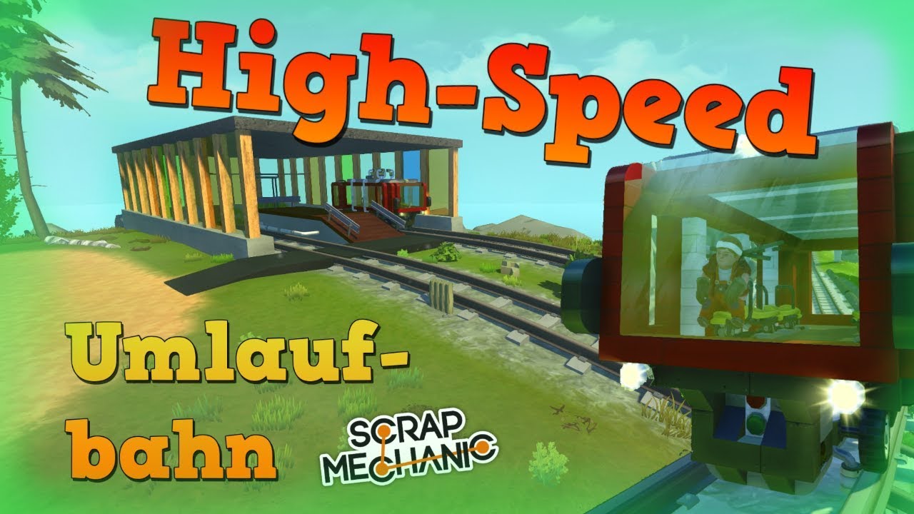 Scrap MECHANIC | [Neu] SCHNELLSTE Umlauf-STANDSEILBAHN der Welt! | Speed TrainMountain
