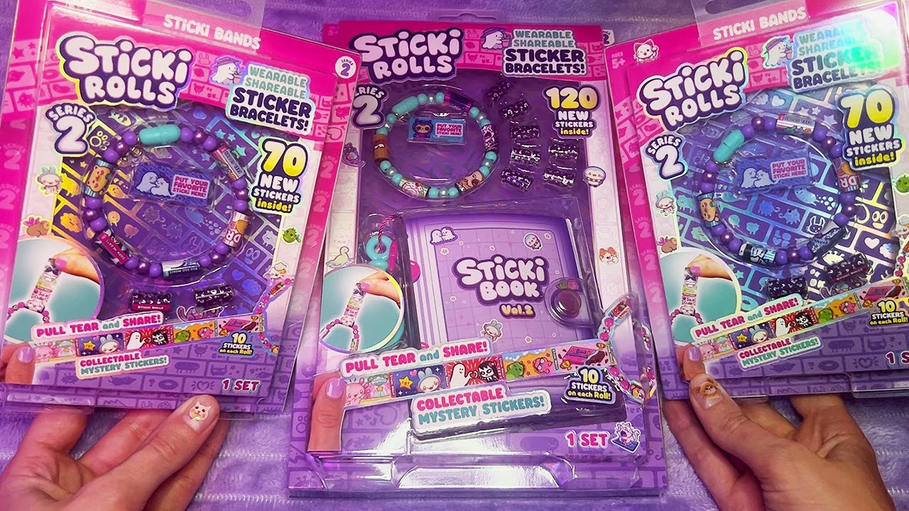 ASMR Mystery Stickers Opening + Collection (Whispered)