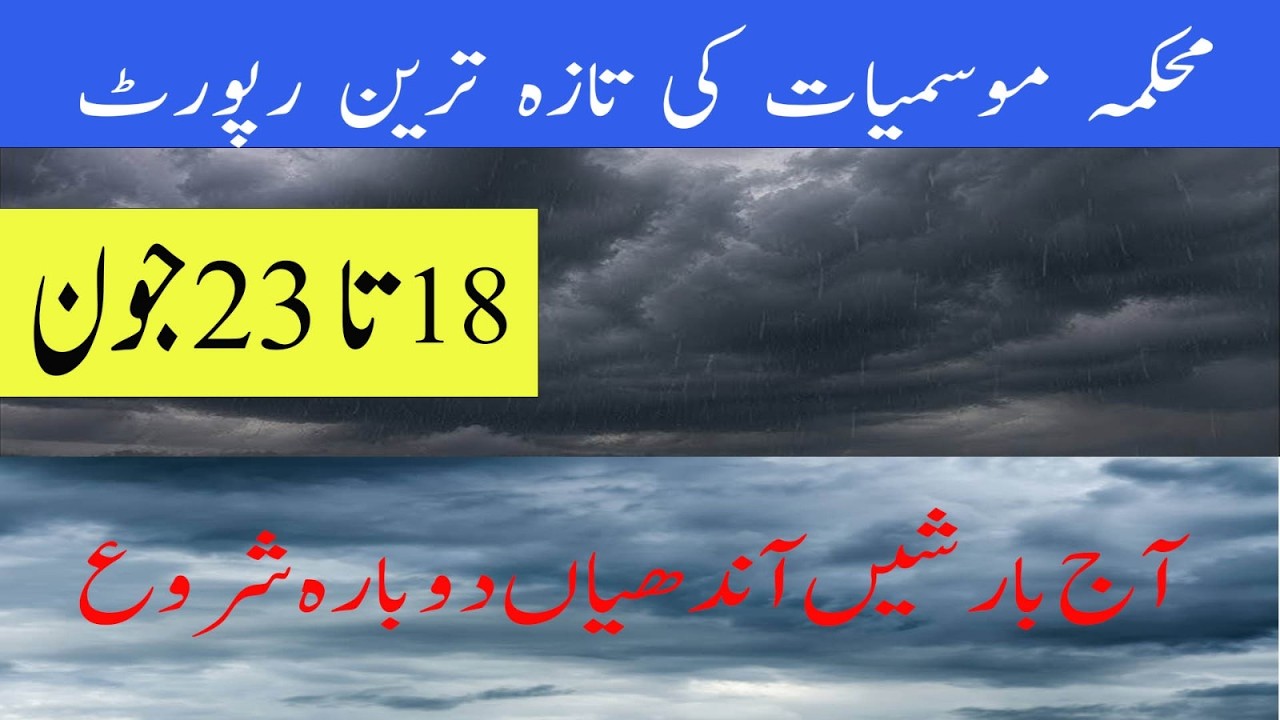 Tomorrow weather Pakistan, Weather Forecast for Next 7 days in Pakistan