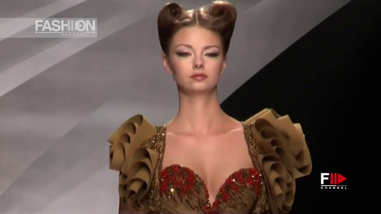 ABED MAHFOUZ Fall Winter 2010-11 Haute Couture Paris - Fashion Channel