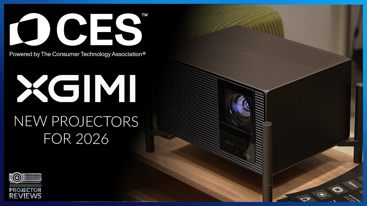 На выставке CES 2026 компания XGIMI представила TITAN Noir Max для любителей домашнего кинотеатра.