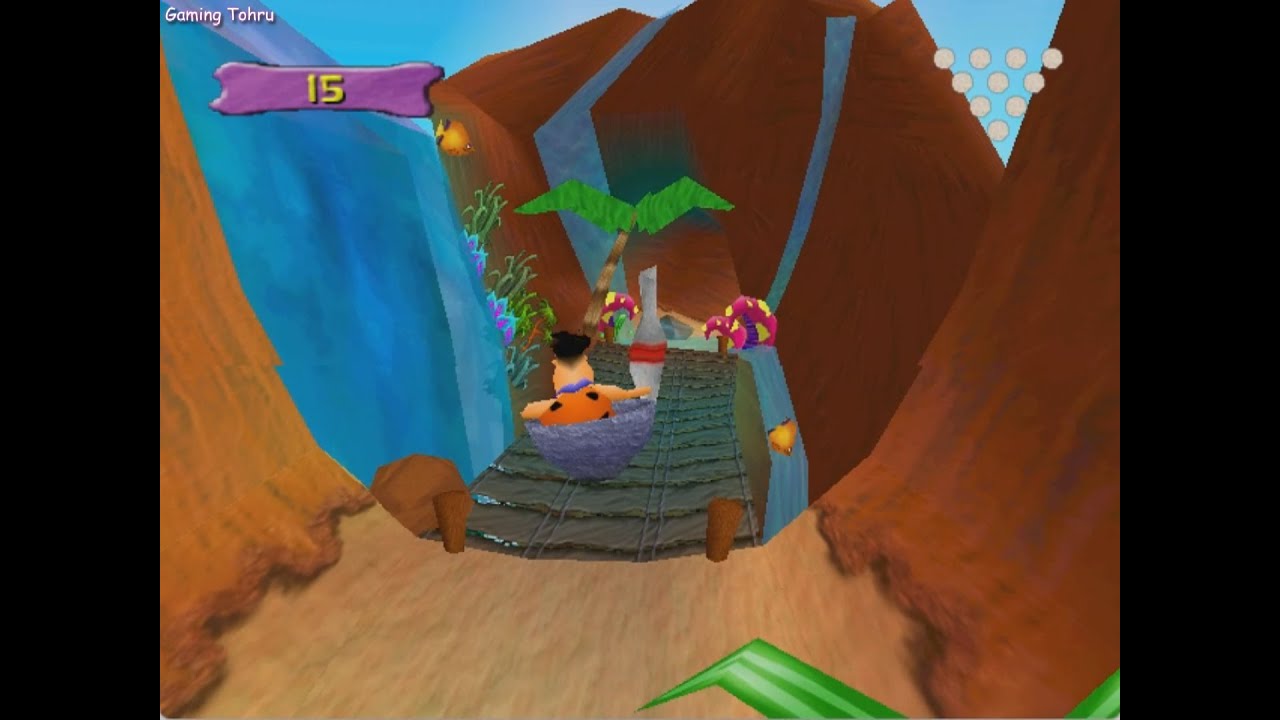 The Flintstones Bedrock Bowling - Level 3: Flooded