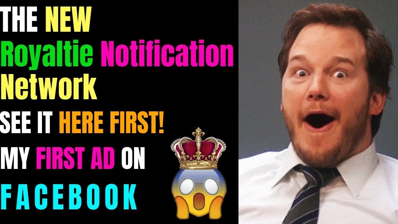 The Royaltie Network Notification Network Live DEMO!