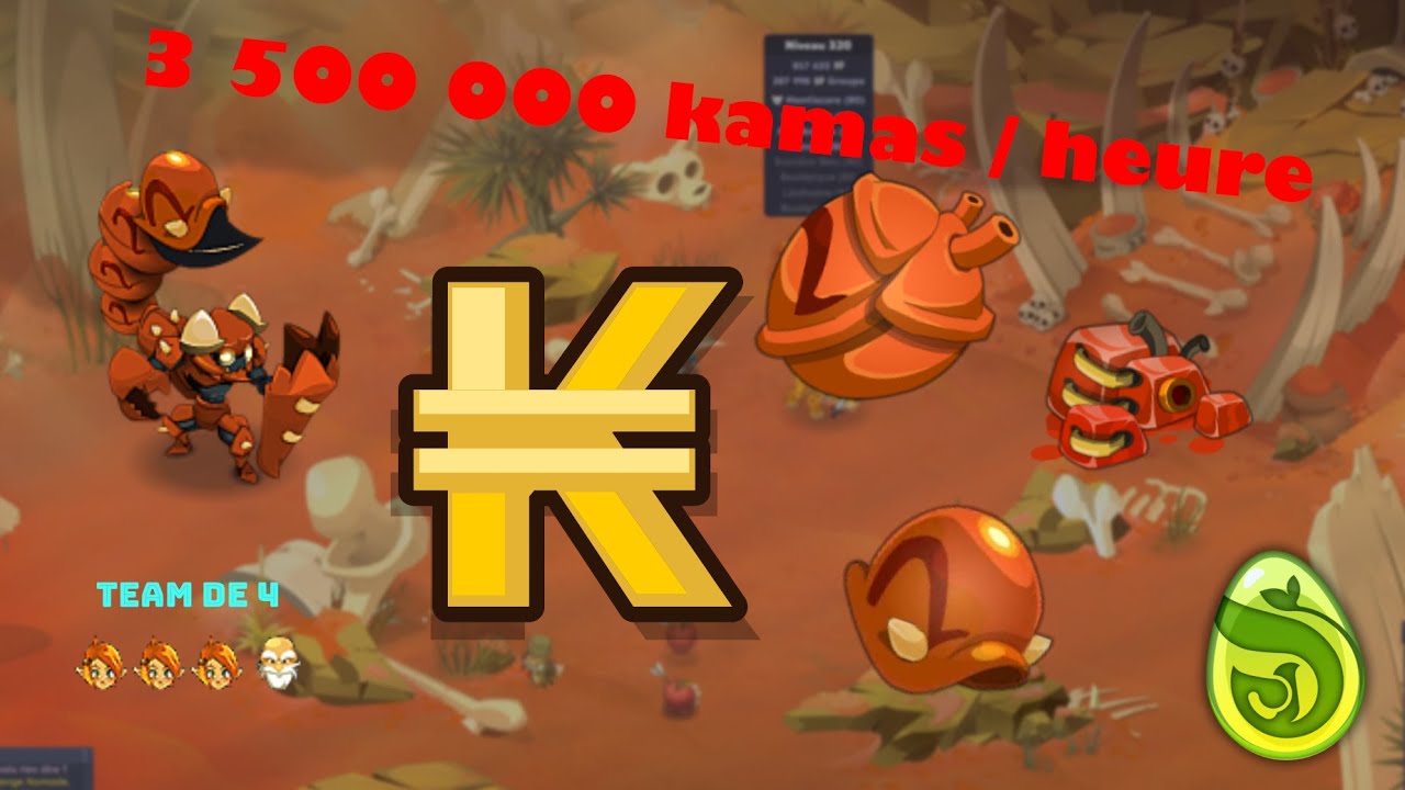 JE VOUS DEVOILE MON ASTUCE KAMAS - 3 500 000 K/H