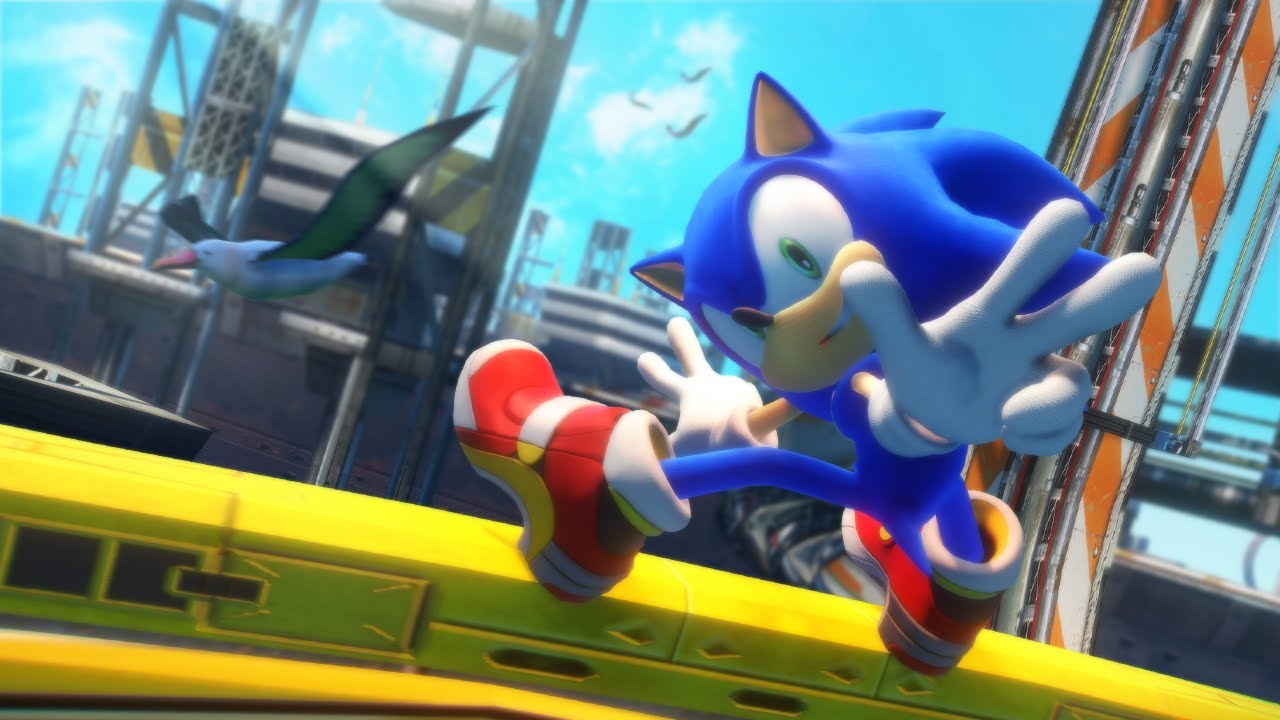 Sonic Frontiers : Original Metal Harbor Stage