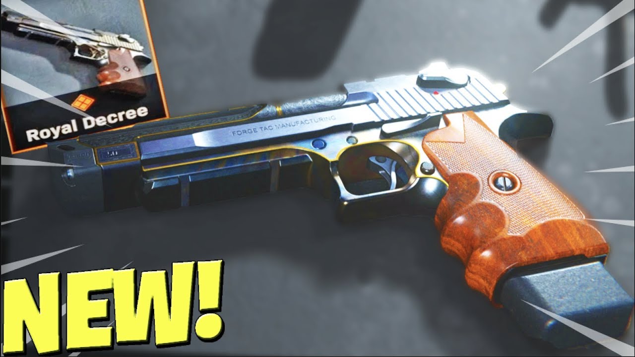 the NEW DESERT EAGLE in MODERN WARFARE..