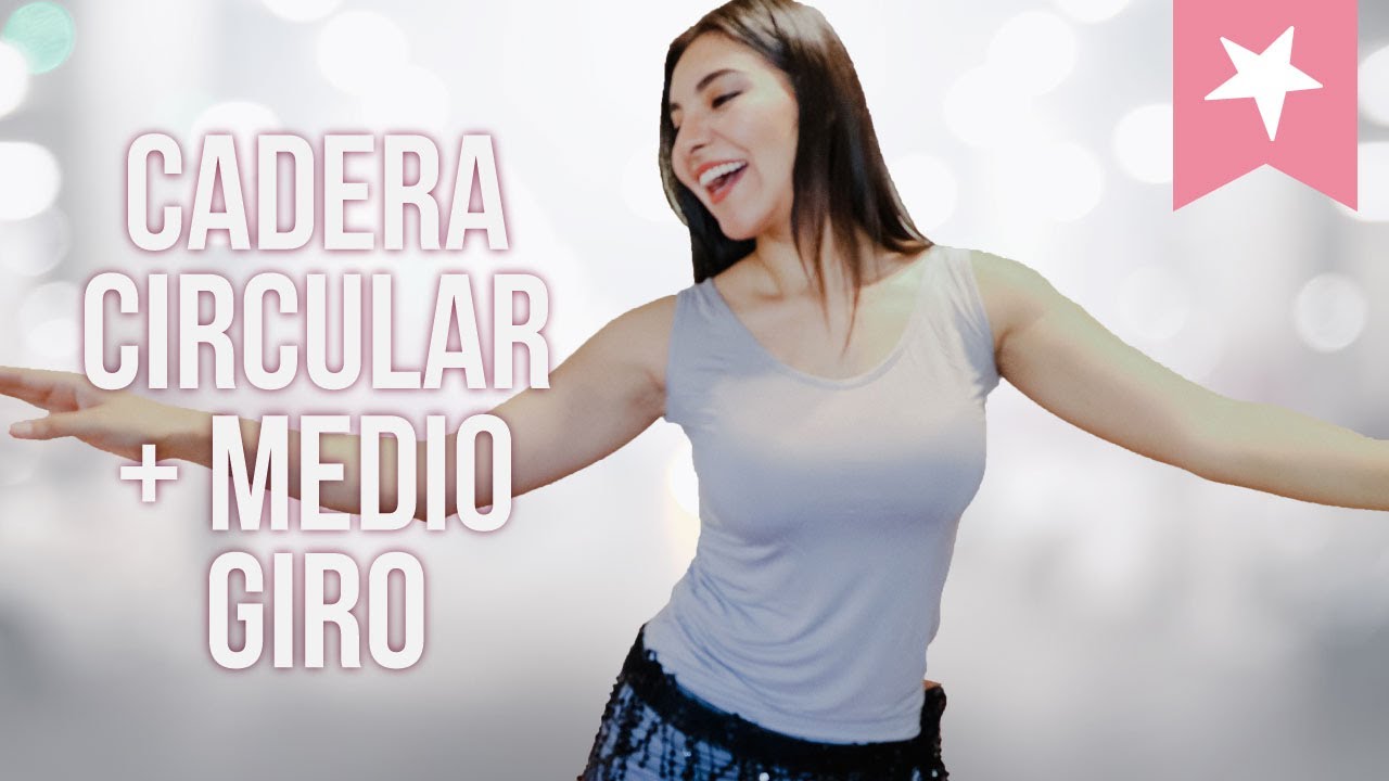 Cadera circular con medio giro | TUTORIAL DANZA ÁRABE #7