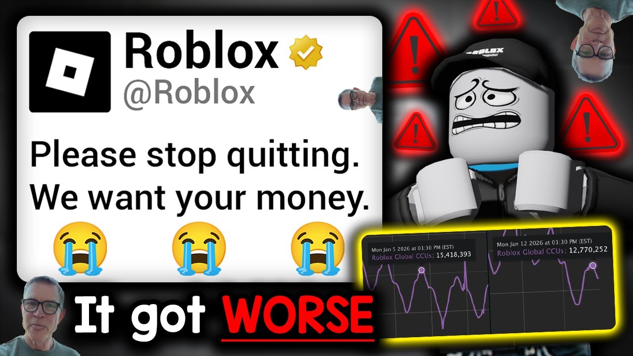 Игроки Roblox уходят... (Подтверждение возраста)