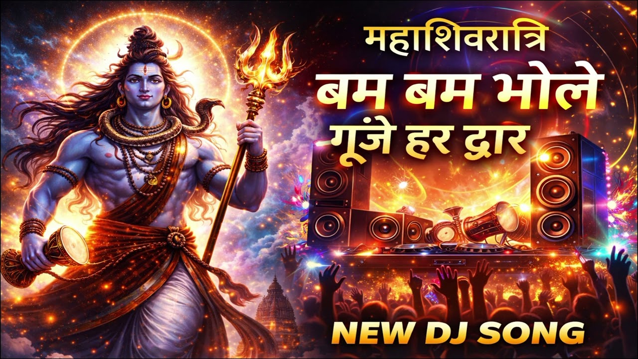Mahashivratri DJ Female Remix 2026 🔱 हर हर महादेव | Damru Bass Party Song | EDM Bhakti Track