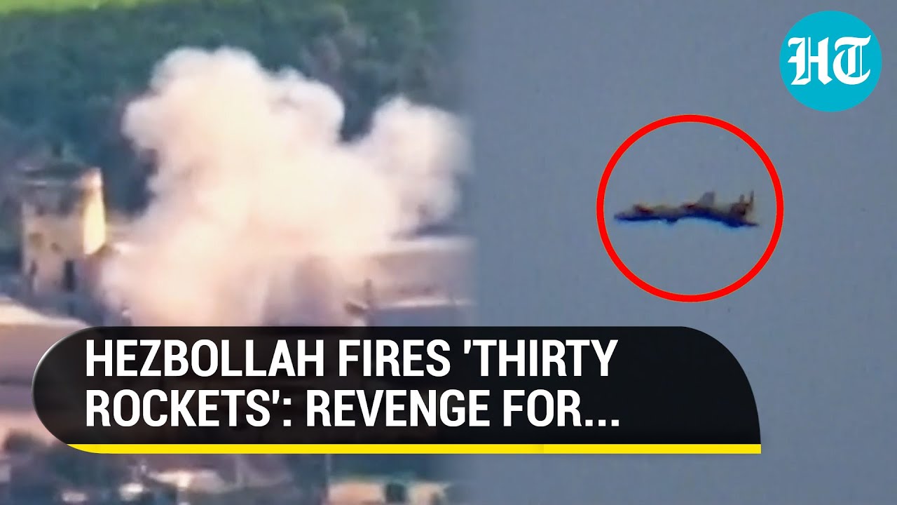 Hezbollah Fires 30 Katyusha Rockets At Israel Town After 'IDF Strike Kills Lebanese-Aus Man, Family'