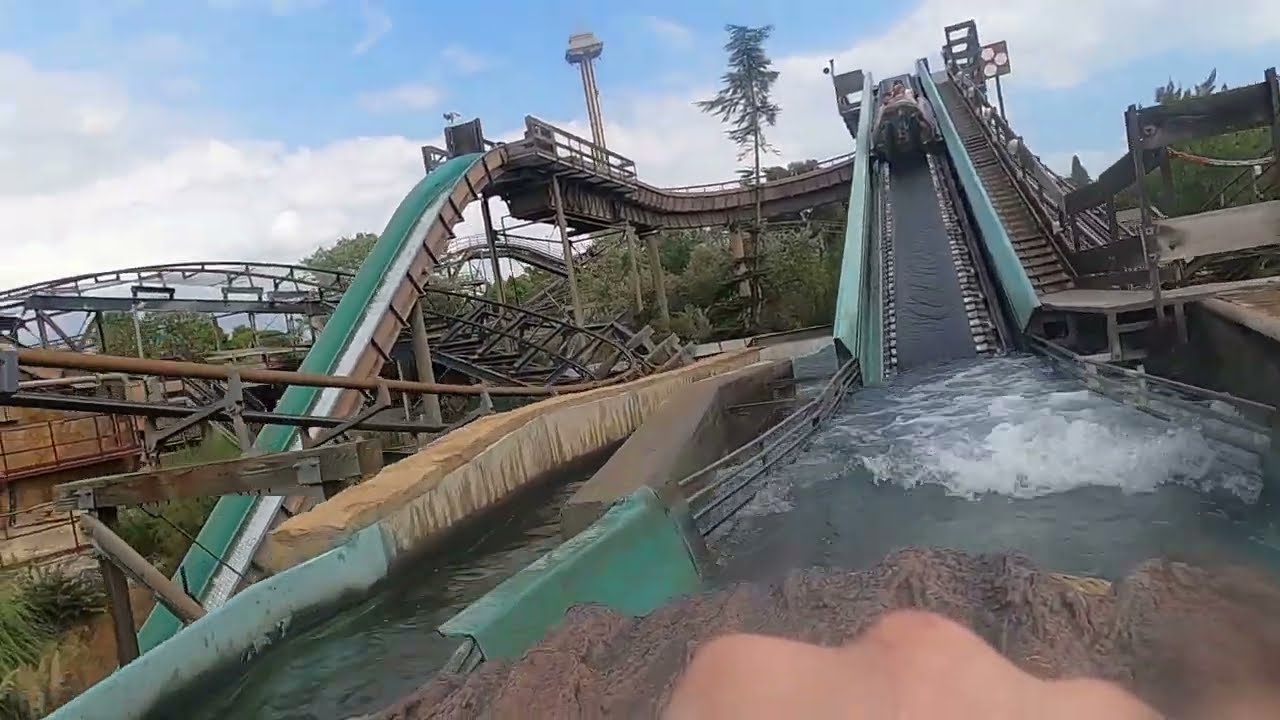 Log Flume POV - Portaventura, September 2022