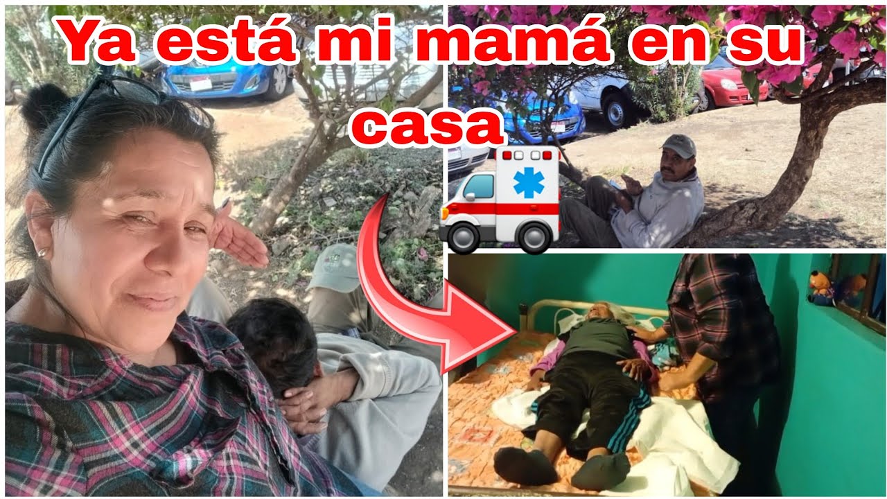 Ya está mi mamá en su 🏡 casa/ no reconoce a sus hijos 🥺