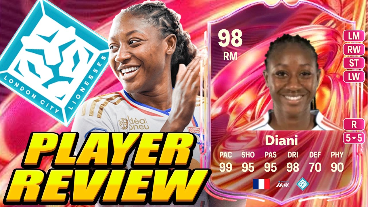 ОНА УНИЧТОЖАЕТ ЛЮБОГО ЗАЩИТНИКА! ⚡🇫🇷💥 Обзор 98 FUTTIES Диани! ЛУЧШИЙ ПРАВЫЙ ВИНГЕР В FC 26?!