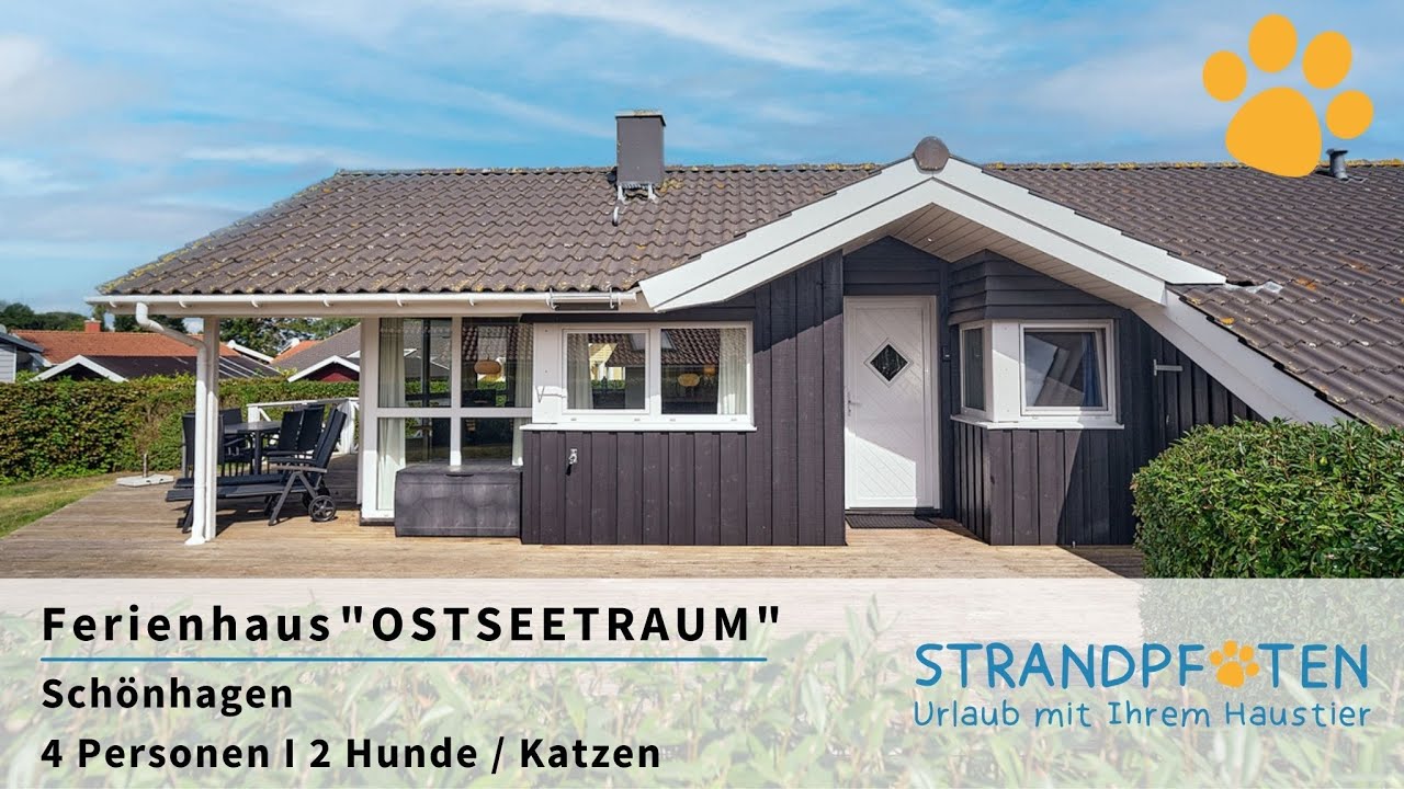 Ferienhaus mit Hund + Katze I Schönhagen I Ostsee I Ferienhaus 