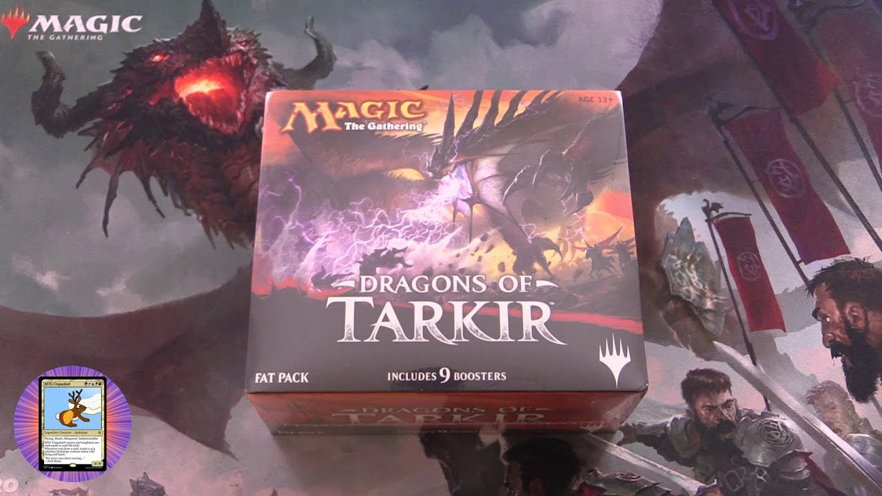 Dragons of Tarkir Fat Pack Unboxing!
