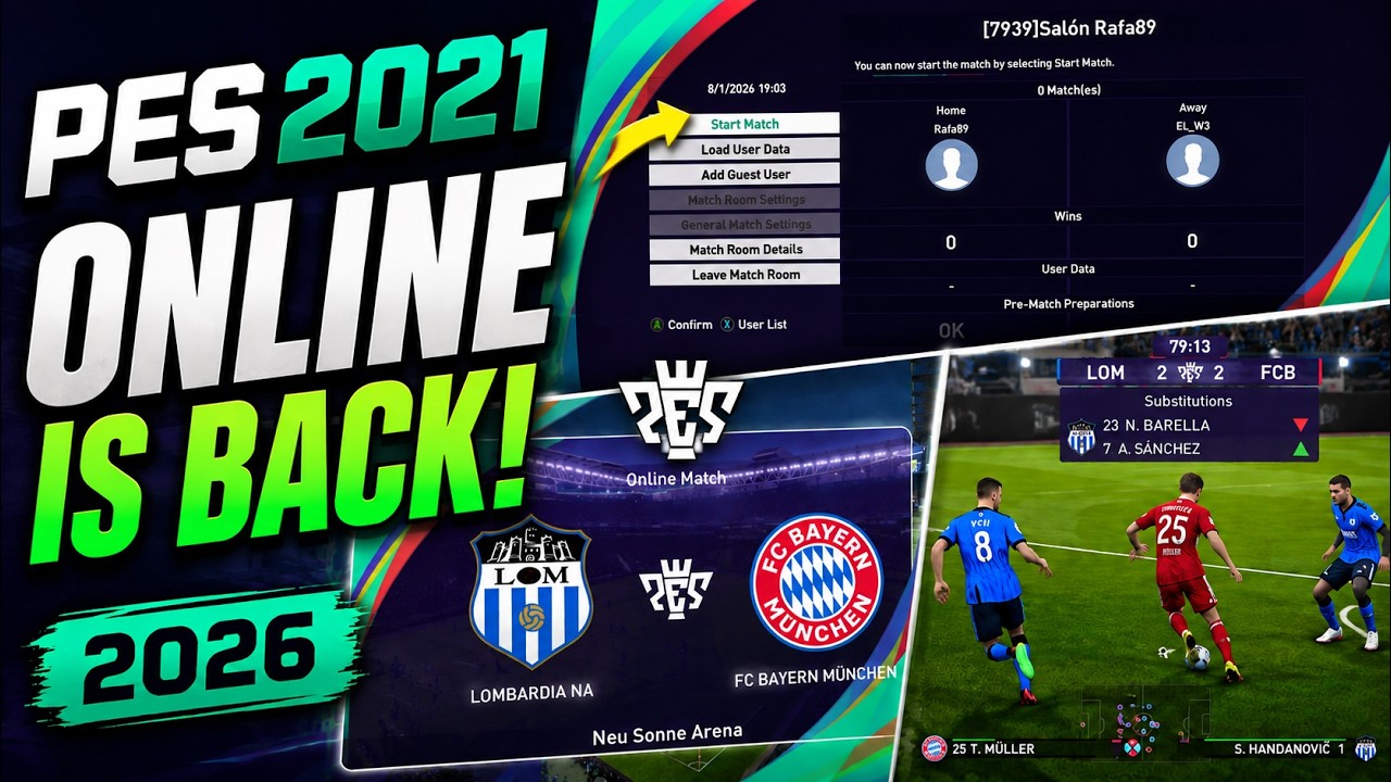 PES 2021 Online is BACK | PESBUL Public Server (NOT REMOTE PLAY)! Complete Installation Guide (2026)