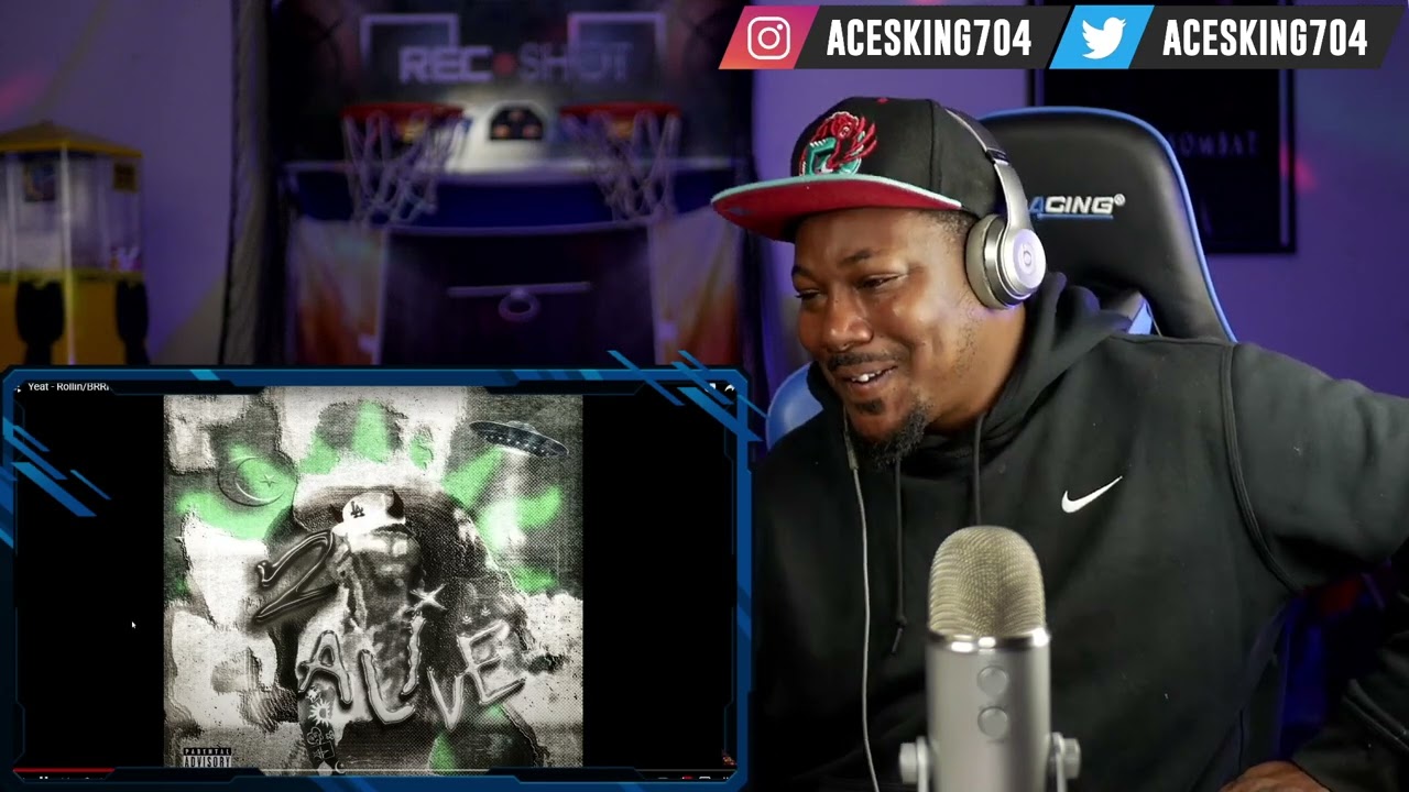 FIRST TIME HEARING! | Yeat -( Rollin/BRRR ) *REACTION!!!*