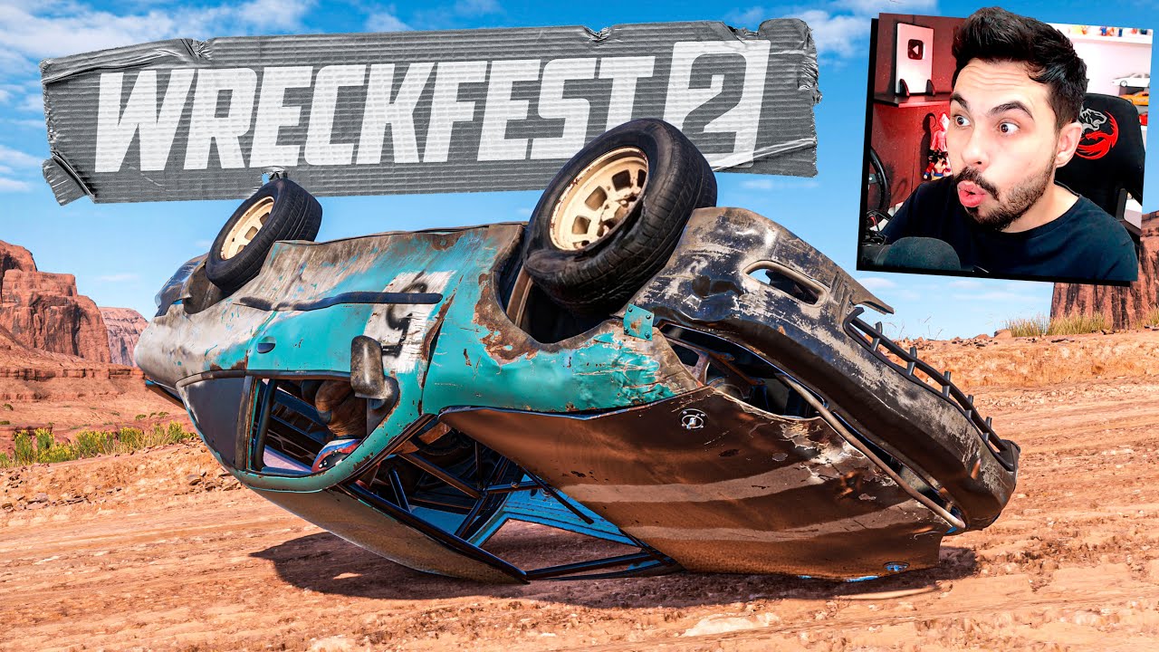 O REALISMO DESSE JOGO TÁ INSANO! CHEGOU CONTEÚDO NOVO NO WRECKFEST 2