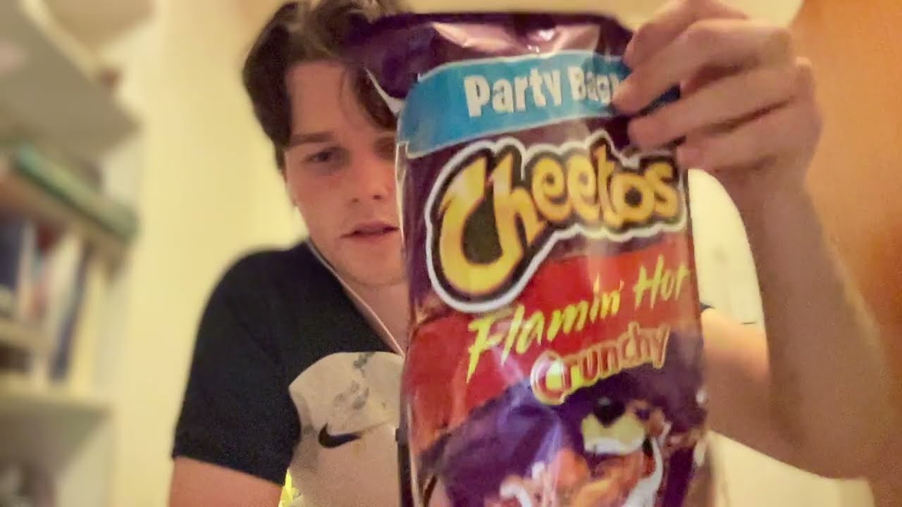 Trying Hot Cheetos For The First Time