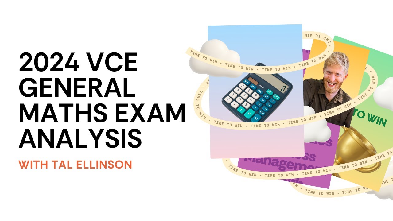 Getting insights from the 2024 VCE General Maths exam with Tal Ellinson