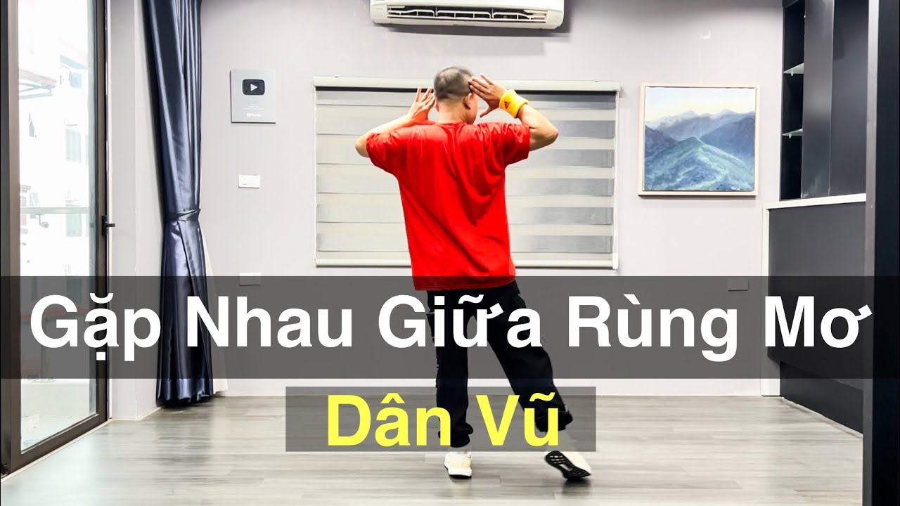 Gặp Nhau Giữa Rừng Mơ - DVTT | bản dễ giao lưu tập thể | Leo dacne (BÀI HƯỚNG DÂN BẤM▶️)