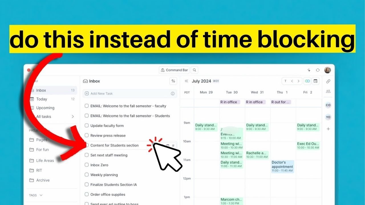 A calendar technique that *isn't* overwhelming
