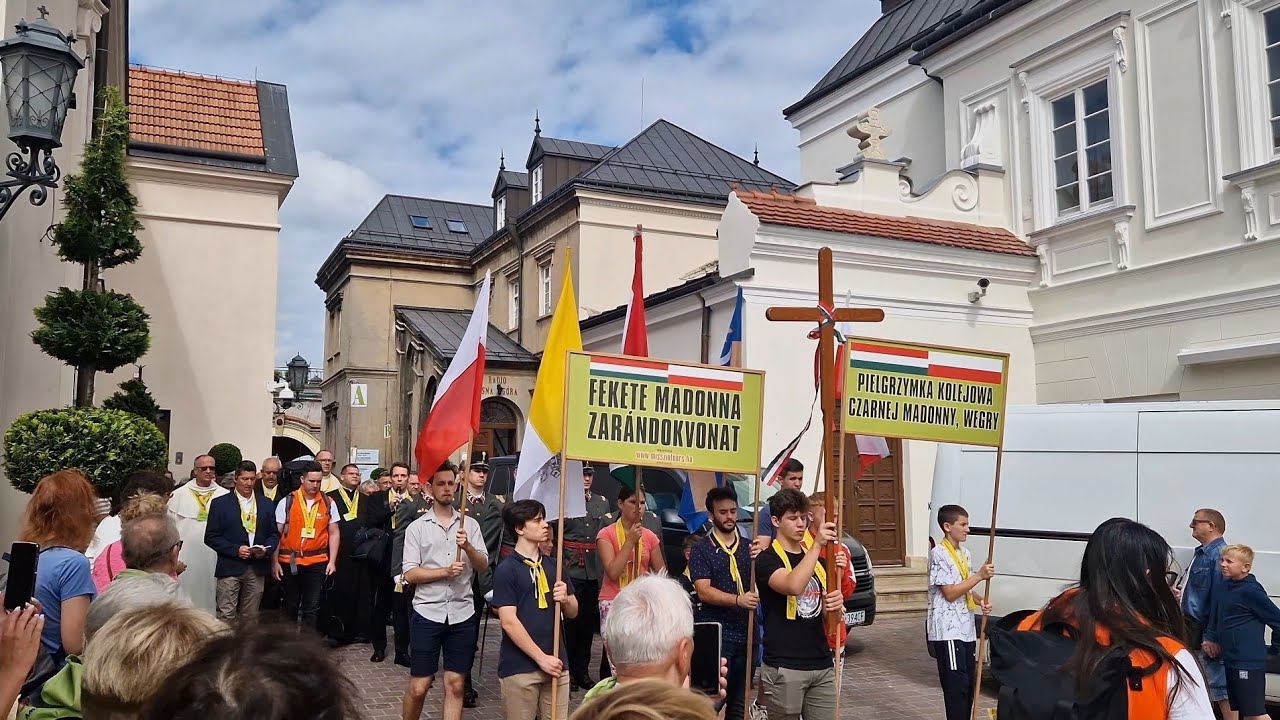 Narodowa Pielgrzymka Węgrów na Jasną Górę 2024 (Fekete Madonna Zarándokvonat)
