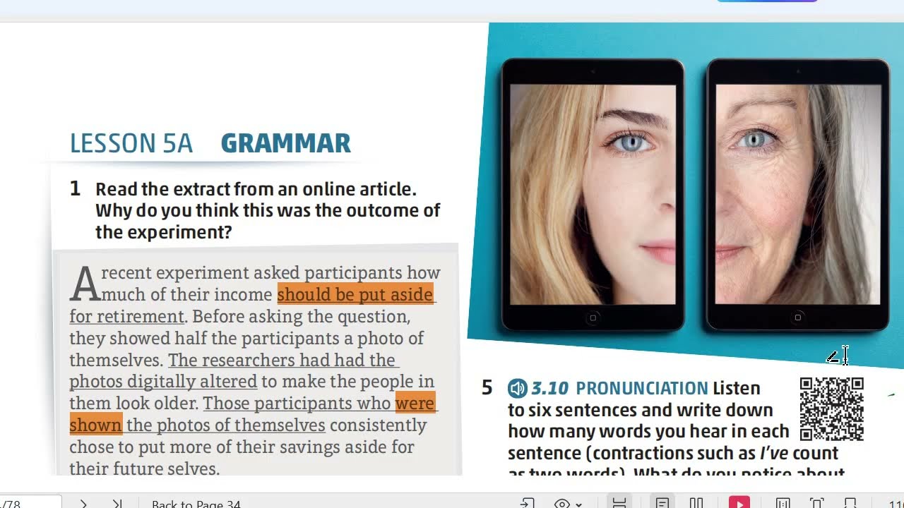 انجليزي متقدم كتاب الطالب ص 32|ابسط شرح Passive ممكن تشوفه ! 